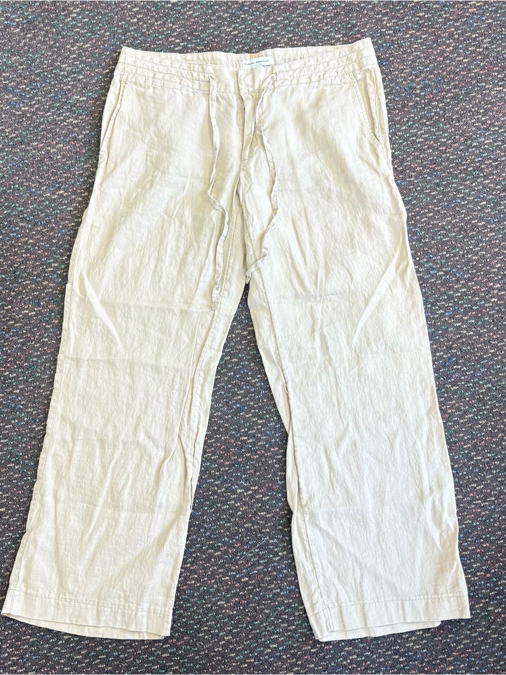 Banana Republic linen palazzo pants